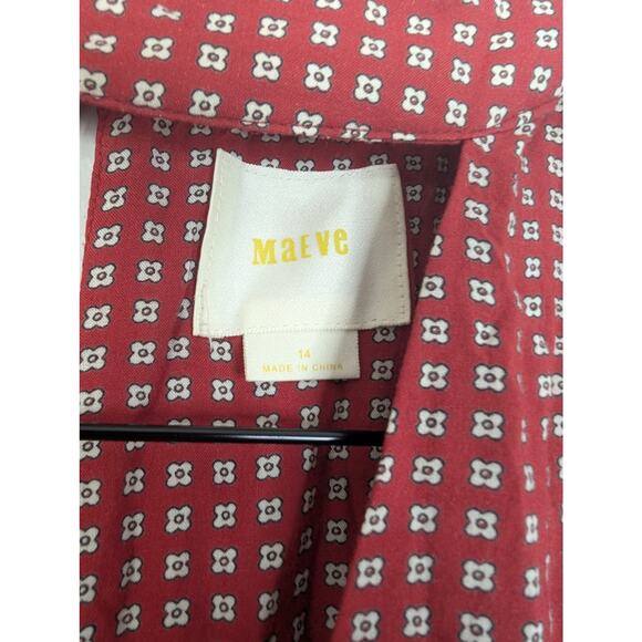 Maeve Anthropologie Farida Mock Neck Wide Leg Jumpsuit - Picture 6 of 8